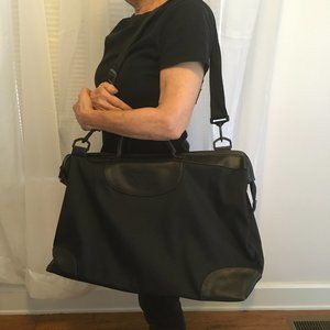 Joop! Large Black Leather Shoulder Bag Womens  ... Excellent Condition !